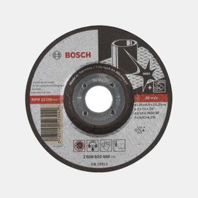 Bosch Paslanmaz 125x6 mm Bombeliexpert Çelik Taşlama Disk