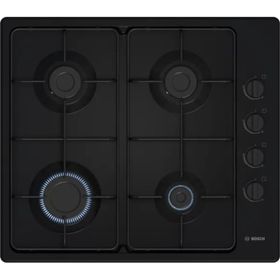 Bosch PBP6C6K80O Siyah 60 cm Gazlı Ocak