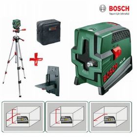 Bosch PCL20 Çapraz Çizgili Nivelman Set