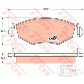 Bosch Peugeot 206 1.4 2003-2006 Ön Fren Balatası