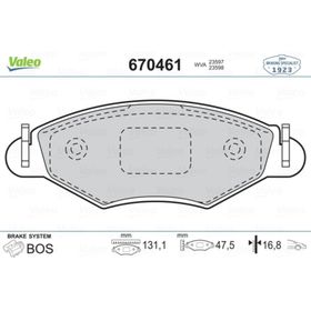 Bosch Peugeot 206 1.4 2003-2006 Ön Fren Balatası