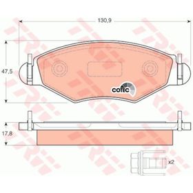Bosch Peugeot 206 1.6 1998-2007 Ön Fren Balatası