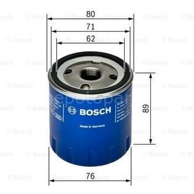 Bosch Peugeot 206 2.0i S16 2000-2004 Yağ Filtresi