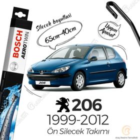 Bosch Peugeot 206 Muz 1999-2012 Silecek Takımı