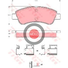 Bosch Peugeot 207 1.4 2007-2009 Ön Fren Balatası
