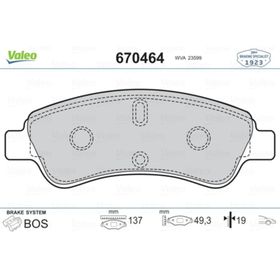 Bosch Peugeot 208 1.2 2012-2019 Ön Fren Balatası