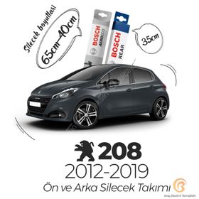 Bosch Peugeot 208 Ön Arka 2012-2019 Aeroeco Silecek