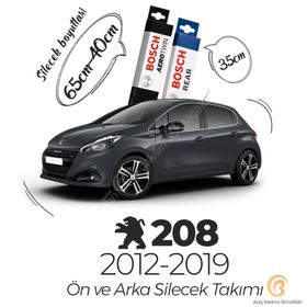 Bosch Peugeot 208 Ön Arka 2012-2019 Aerotwin Silecek
