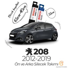 Bosch Peugeot 208 Ön Arka 2012-2019 Aerotwin Silecek