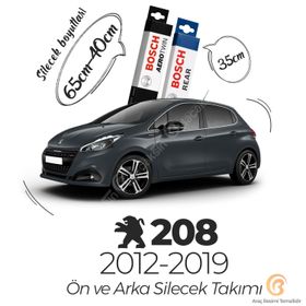 Bosch Peugeot 208 Ön Arka 2012-2019 Aerotwin Silecek