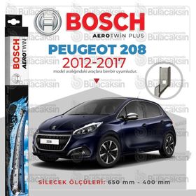 Bosch Peugeot 208 Ön Muz 2012-2019 Silecek Takımı