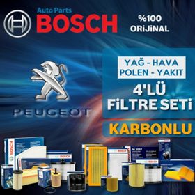 Bosch Peugeot 3008 1.6 HDI 2009 2012 Filtre Bakım Seti