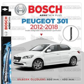 Bosch Peugeot 301 Muz 2012-2021 Silecek Takımı