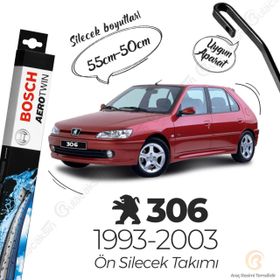 Bosch Peugeot 306 Muz 1993-2003 Silecek Takımı