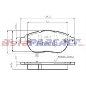 Bosch Peugeot 307 1.4 2003-2007 Ön Fren Balatası