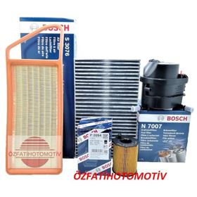 Bosch Peugeot 307 1.4 HDI 2001 2006 Filtre Bakım Seti