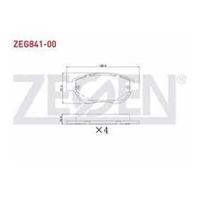 Bosch Peugeot 307 1.4 HDI 2005-2007 Ön Fren Balatası