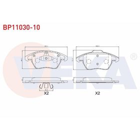 Bosch Peugeot 307 1.4 HDI 2005-2007 Ön Fren Balatası