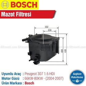Bosch Peugeot 307 1.6 HDI Mazot Filtresi