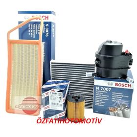 Bosch Peugeot Bipper 1.4 HDI 2008 2014 Filtre Bakım Seti
