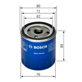 Bosch Peugeot Partner 1.9 Diesel 2003-2007 Yağ Filtresi