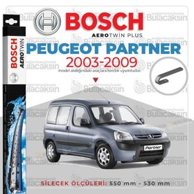 Bosch Peugeot Partner M5 Muz 2002-2011 Silecek Takımı