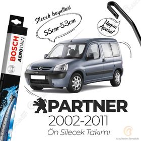 Bosch Peugeot Partner M5 Muz 2002-2011 Silecek Takımı