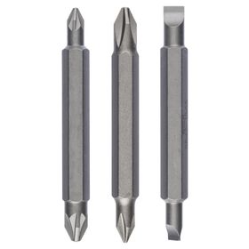 Bosch PH1/PZ1/S0x60 mm 3'lü Çift Taraflı Vidalama Ucu