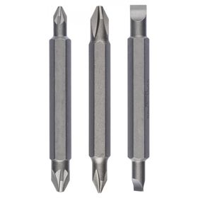 Bosch PH1/PZ1/S0x60 mm 3'lü Çift Taraflı Vidalama Ucu