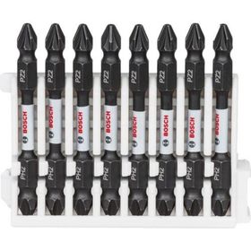 Bosch PH2/PZ2 65 mm 8'li Impact Control Serisi Çift Taraflı Mıknatıslı Vidalama Ucu