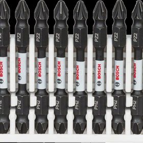Bosch PH2/PZ2 65 mm 8'li Impact Control Serisi Çift Taraflı Vidalama Ucu