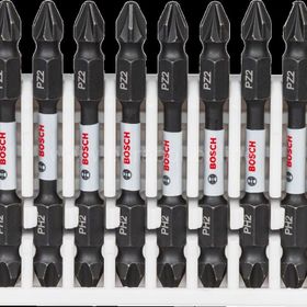 Bosch PH2/PZ2 65 mm 8'li Impact Control Serisi Çift Taraflı Vidalama Ucu