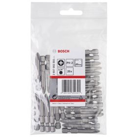 Bosch PH2x49 mm 25'li Extra Hard Serisi Vidalama Ucu