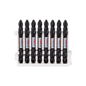 Bosch PH2x65 mm 8'li Impact Control Serisi Çift Taraflı Vidalama Ucu
