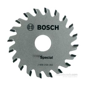 Bosch PKS 16 65x15 mm 20 Diş - Ahşap Metal Seramik ve Plastik için Özel Daire Testere Bıçağı