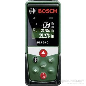 Bosch PLR 30 C Dijital Lazermetre