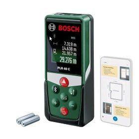 Bosch PLR 40 C 40 m'ye Yeşil Lazerli Uzaklık Ölçer