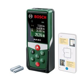 Bosch PLR 40 C 40 m'ye Yeşil Lazerli Uzaklık Ölçer