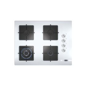 Bosch POH7C2O12O 67 Cm Wok Gözlü Beyaz Ankastre Ocak