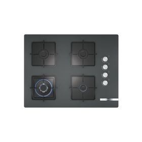 Bosch POH7C9O12O Antrasit Gri 67 cm Siyah Cam Ankastre Ocak