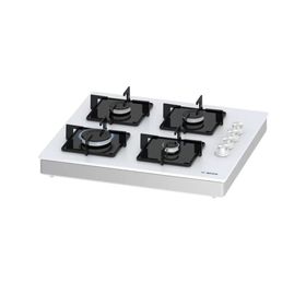 Bosch POP0C2O12O Beyaz Cam Set Üstü Ocak