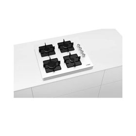Bosch POP0C2O12O Beyaz Cam Set Üstü Ocak