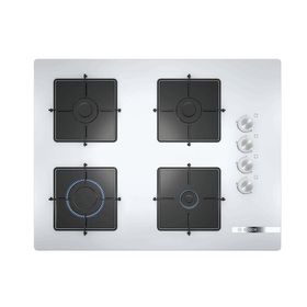 Bosch POP7C2O12O Beyaz 67 cm Cam Ankastre Ocak