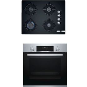 Bosch POP7C6O10O - HBJ558YS0T Inox 2'li Ankastre Set