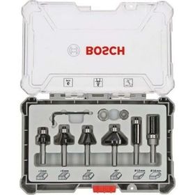 Bosch Pro 6 Parça Karışık 6 mm Şaftlı Freze Seti