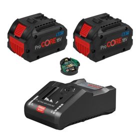 Bosch Procore Akü Başlangıç Seti 2x8 Amper Akü ve Şarj Aleti