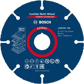 Bosch Professional 1X Expert Carbide Multi Wheel 115 mm Avuç Taşlama Makinesi Diski