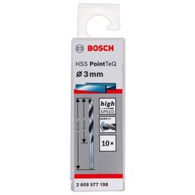 Bosch Professional 2608577198 10 Adet HSS Spiral Delme Ucu