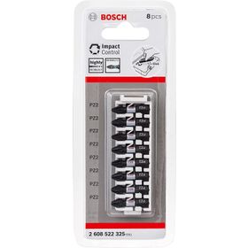 Bosch Professional 8TLG PZ2 25 mm Schrauber Bit Set
