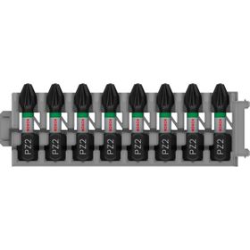 Bosch Professional 8TLG PZ2 25 mm Schrauber Bit Set